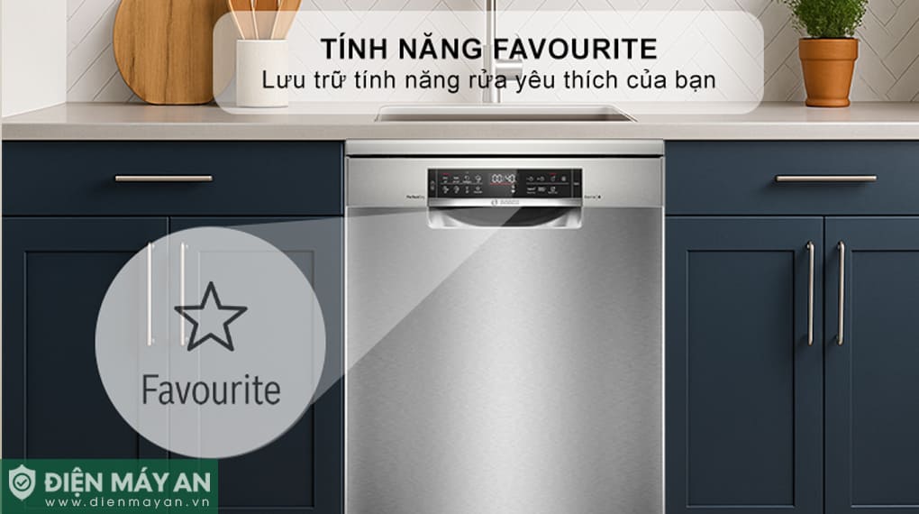 Máy rửa bát bán âm Bosch Serie 6 SMU6ECS57E